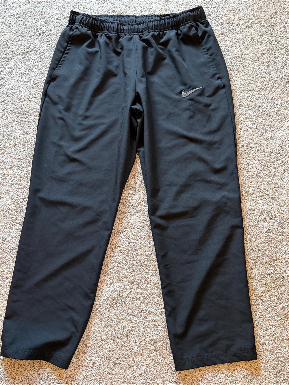 Nike Men’s Dri-FIT Dry Team Woven Training Pants – Black – XL 34” waist